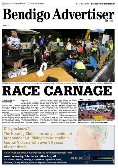 The Bendigo Advertiser .
